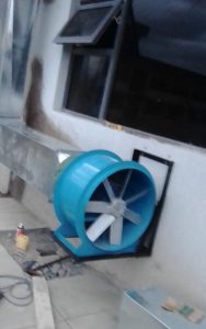 Ventilation extractor fan motor. 