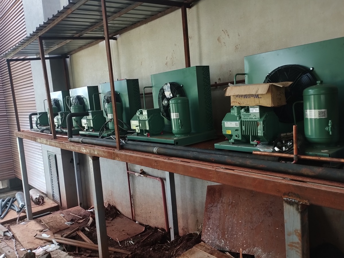 Cold room installation in Kenya